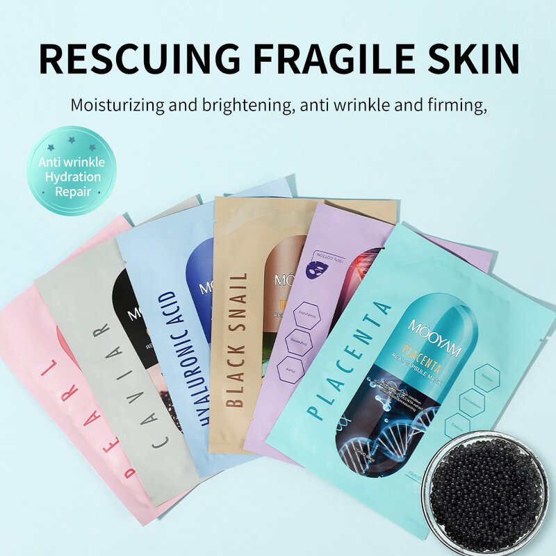 Capsule Mask Manufacturer - Wholesale Collagen Deep Hydrating Snail Facial Skin Care