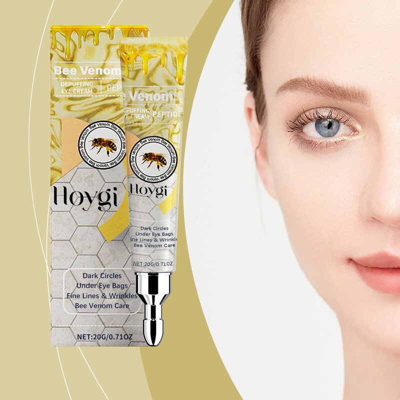 Eye Cream Manufacturer - Brand New Organic Bee Venom Anti-puffiness Moisturize Massage Tube Portable