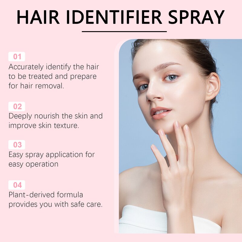 Hair Identifier Spray Manufacturer - For Face Shaving Skin Moisturizing Identifying Spray Face Dermaplaning Tool Kit