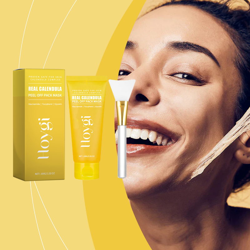 Peel Mask Manufacturer - Hoygi Natural Herb Calendula Pore Blackhead Peel Moisturizing Fine Pores Gentle Cleaning