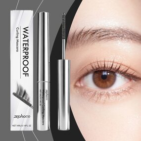 Mascara Manufacturer - Direct Sales Steel Pipe Long Curling Microcurved Organic Waterproof Lengthening Sports Metal
