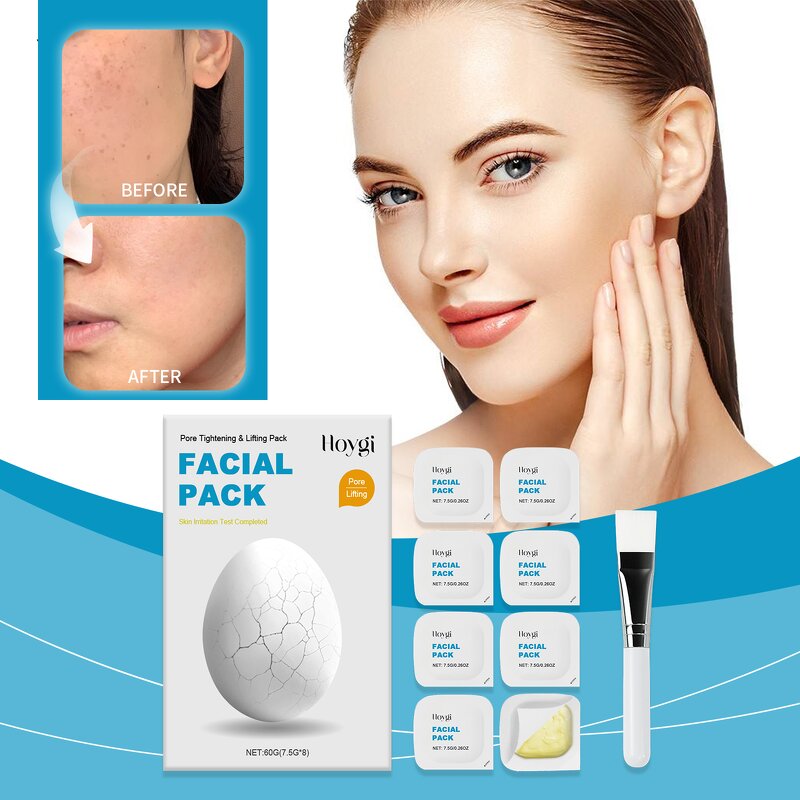 Facial Mask Manufacturer - HOYGI Facial Pack Moisturizing Whitening Face Female Beauty Products MUD 91g