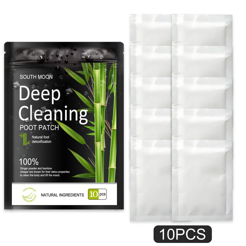 Detox Foot Patch Manufacturer - Natural Herbal Bamboo and Ginger Detoxification Foot Care Promotes Sleep Sooth Fatigue