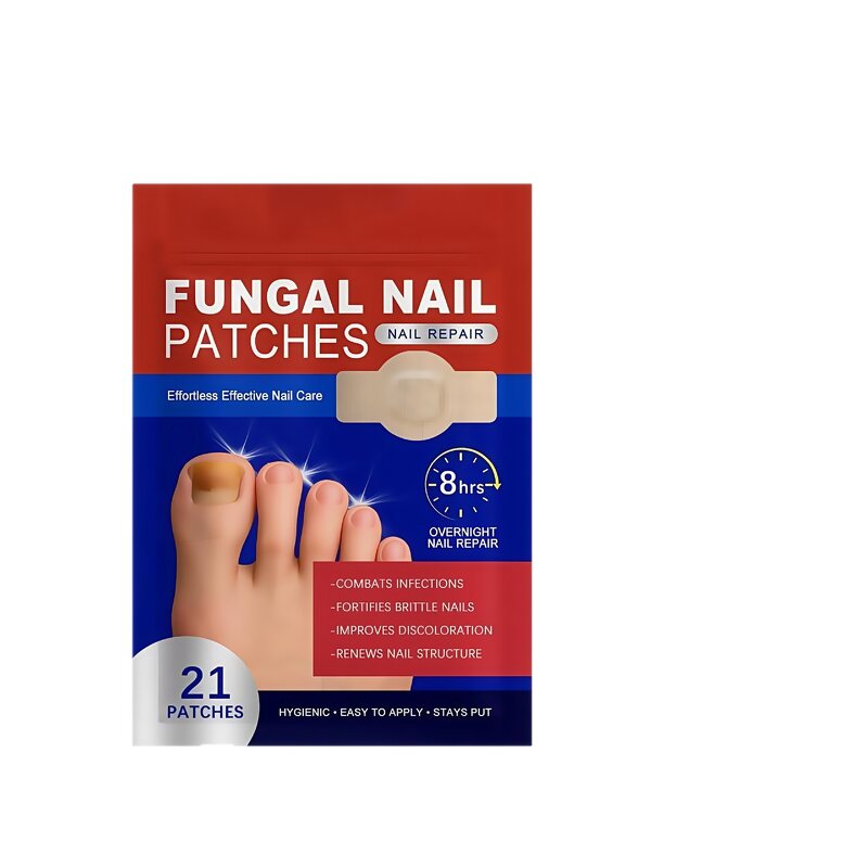 Nail Patches Manufacturer - Best Anti Fungal Nail Treatment Stickers Private Label OEM 8 Hours Overnight Repair