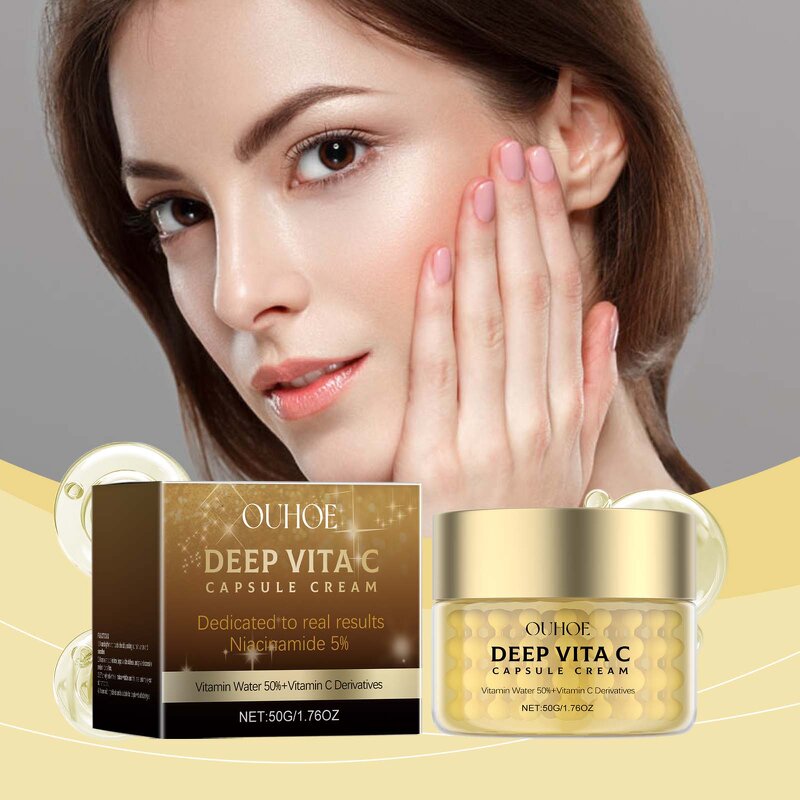 Vitamin C Cream Manufacturer - Anti-Wrinkle Moisturizing Brightens Skin Lightens Dark Spots Removes Fine Lines