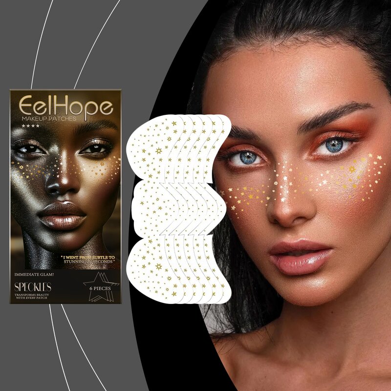Makeup Sticker Manufacturer - EELHOPE Shiny Fine Freckles Face Stickers Makeup