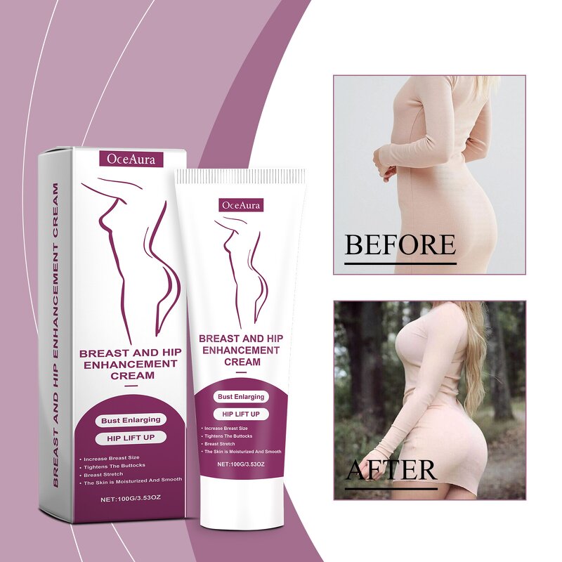 Breast Enlargement Cream Manufacturer - OCEAURA Custom Packaging Whitening Creams Facial Buttock Slimming Breast Enhancers