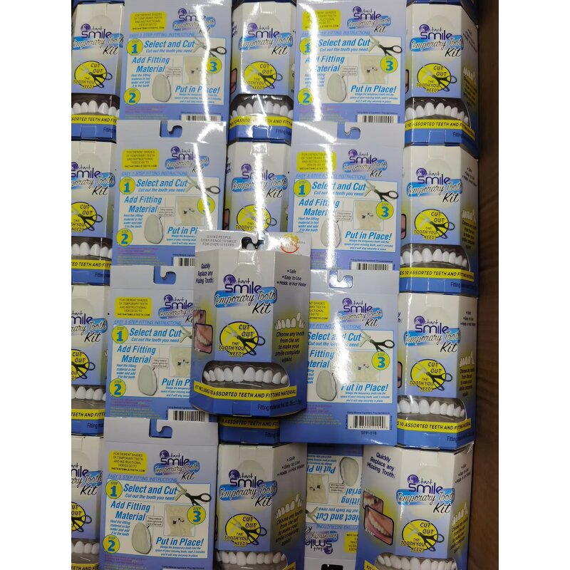 Dental Glue Manufacturer - Strong Reusable Temporary Makeup Gap Filling Tooth Repair Thermal Forming Dentures