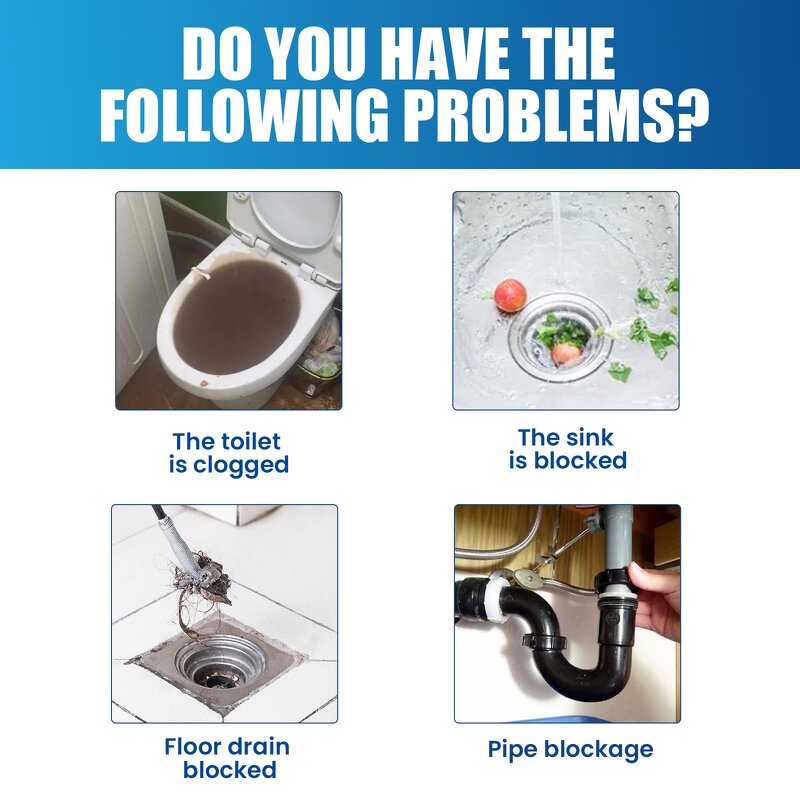Pipe Unblocking Powder Manufacturer - Household Toilet and Kitchen Sink Cleaner Effective on Clogged Pipes Drain Plumbing