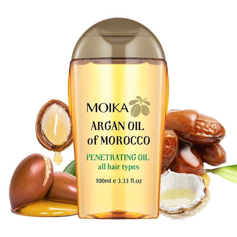 Hair Oil Manufacturer - Oem Cocos Nucifera Repair Morocco Argan Oil Frizzy