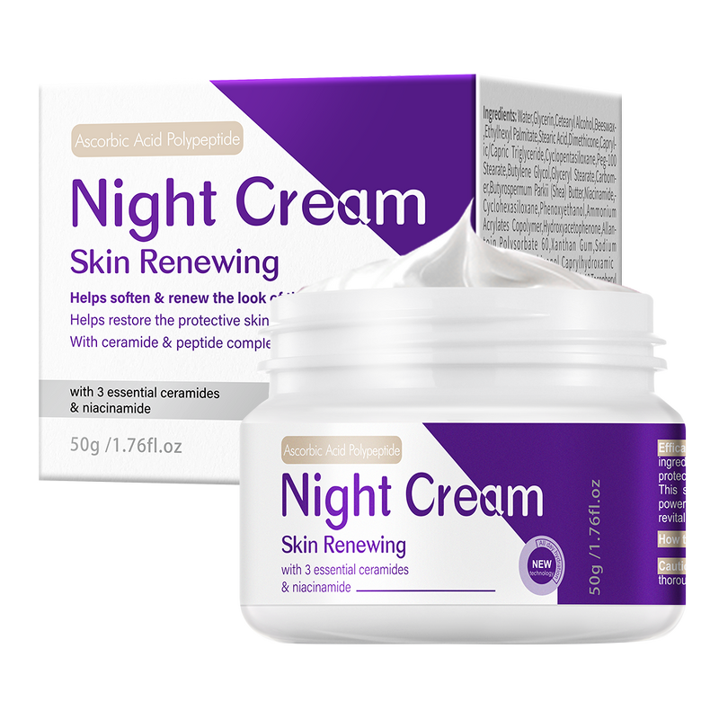 Whitening Night Cream Manufacturer - Customized Moisturizing Repaire Dark Skin Lotion Oem