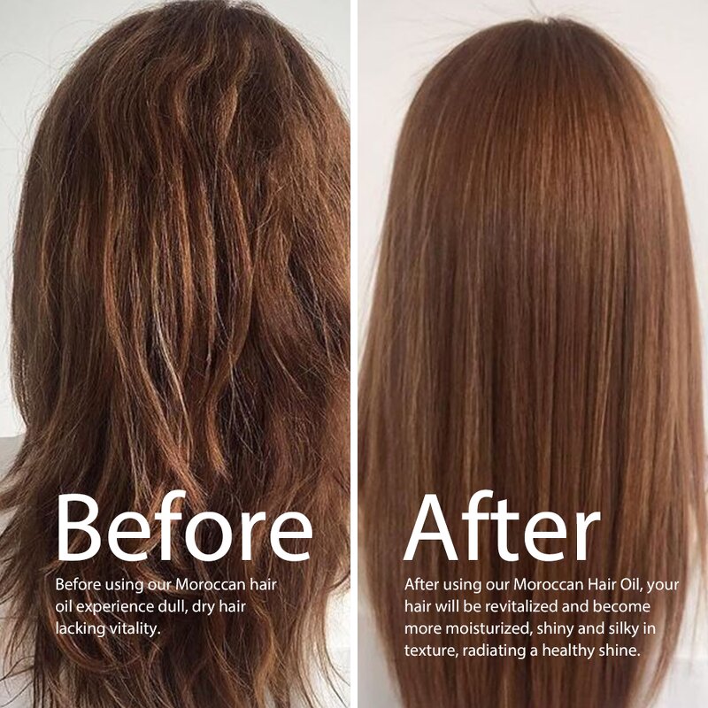 Hair Treatment Oil Manufacturer - Original Moroccan Collagen Olive Argan Oil Leave-in Conditioner OEM