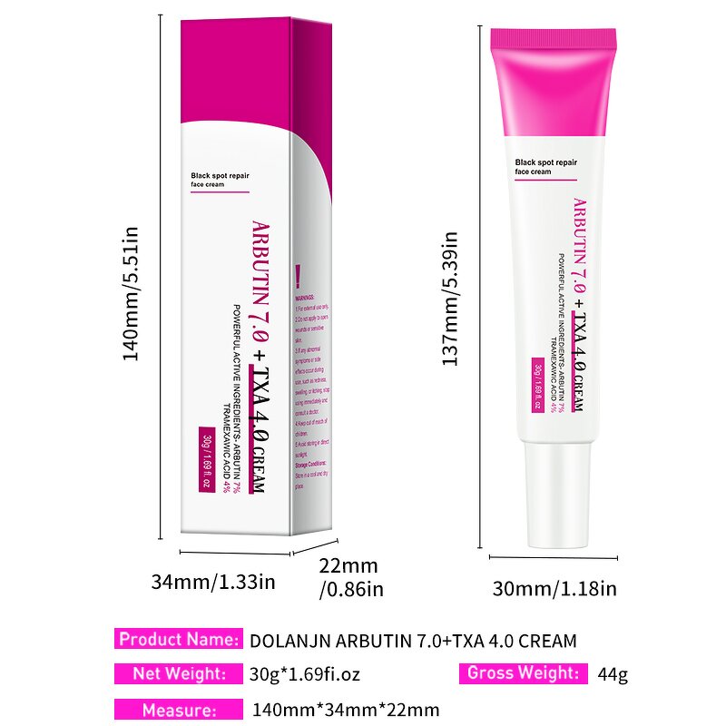 Korean Face Cream Manufacturer - Pink ARBUTIN 7.0 TXA 4.0 Hyaluronic Acid Niacinamide Centella Asiatica
