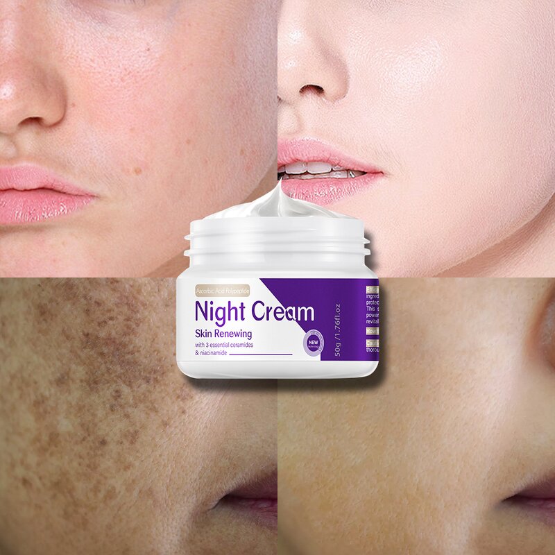 Night Cream Manufacturer - Whitening Fade Spots Lightening Promoting Circulation DOLANJN