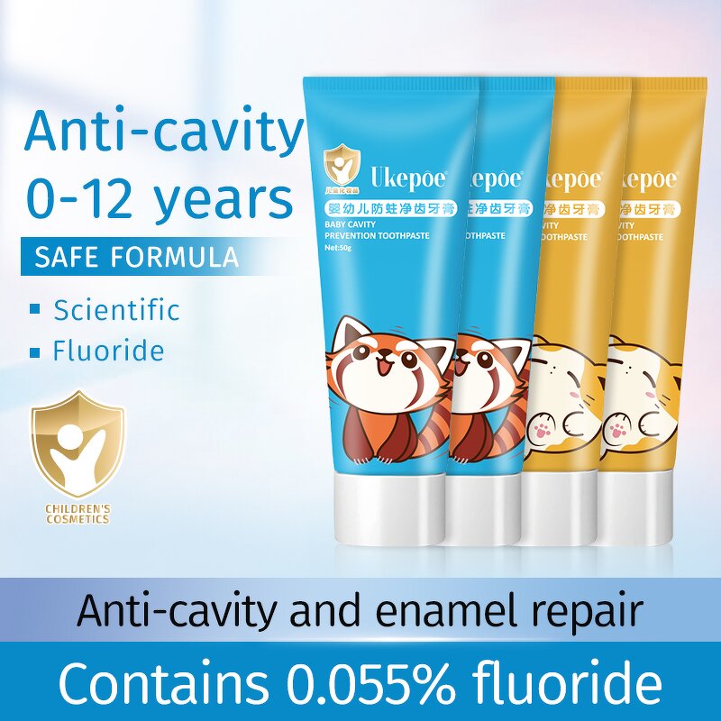 Baby Toothpaste Manufacturer - Baby Kids Anti-cavity Enamel Repair 50g Cavity Prevention 0-3 Years