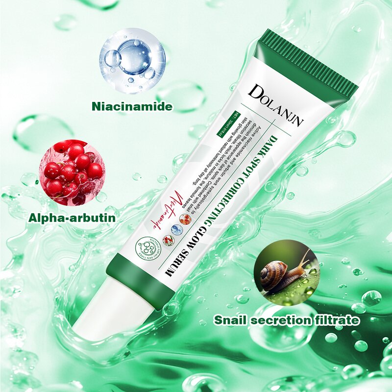 Brightening Serum Manufacturer - Snail Collagen Niacinamide Arbutin Remove Speckle Face for Dark Spots OEM