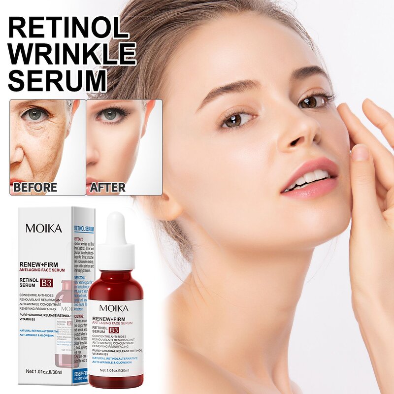 Anti-Aging Serum Manufacturer - Glutathione Niacinamide Wrinkles Dark Spots Vitamin C Retinol B3 OEM