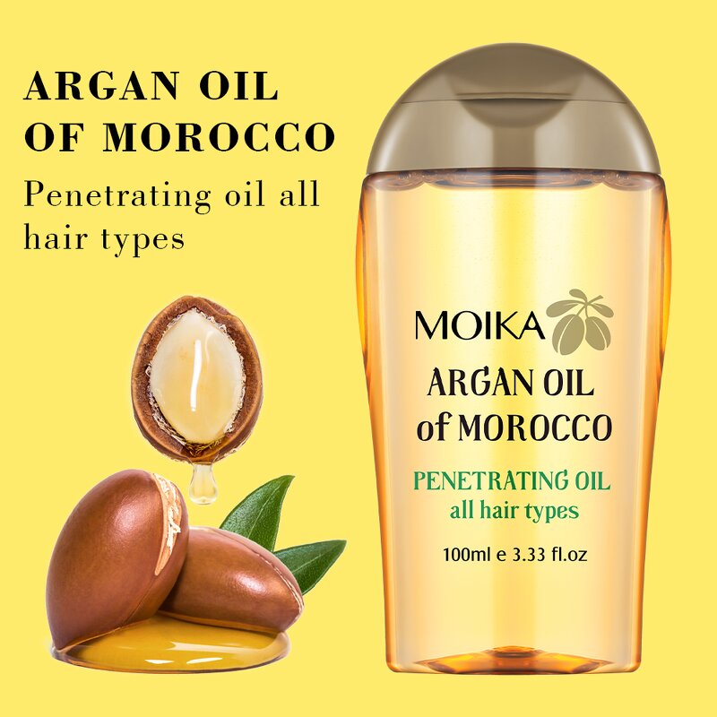 Hair Essential Oil Manufacturer - Wholesale Scalp Cocos Nucifera Repair Morocco Argan Oil Frizzy