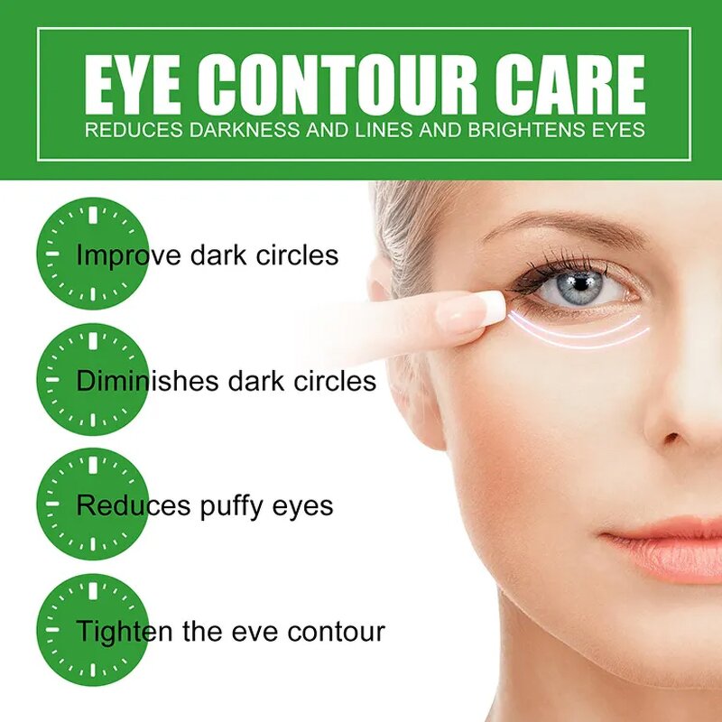 Aloe Vera Eye Serum Manufacturer - Anti-Wrinkle Eye Bags Fade Fine Lines Dark Circles Remove Brightening 30ml