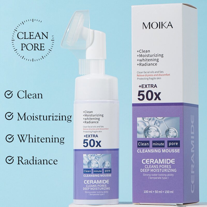 Foam Cleanser Manufacturer - Soothing Deep Cleansing Skin Care Tea Tree Custom Private Label