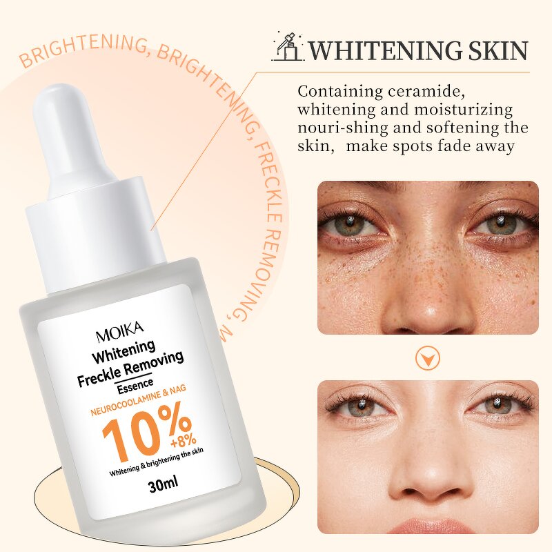 Whitening Serum Manufacturer - Ceramide Freckle Remove Melasma Dark Spots Vitamin C Private Label