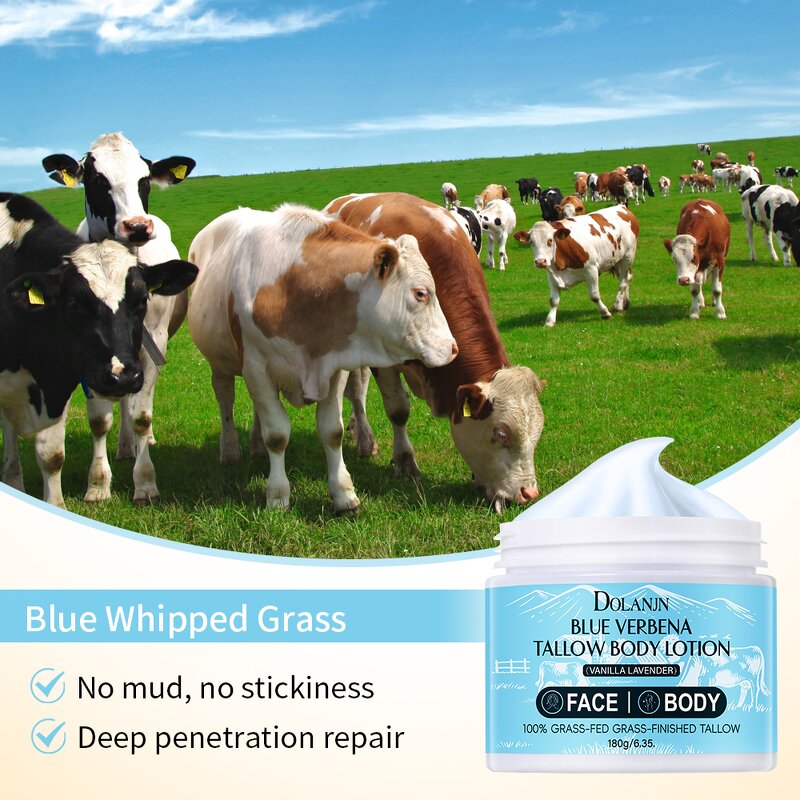 Beef Tallow Balm Manufacturer - Coconut Oil Bee Wax Verbena Grass Fed Moisturize Body Face Whipped Honey