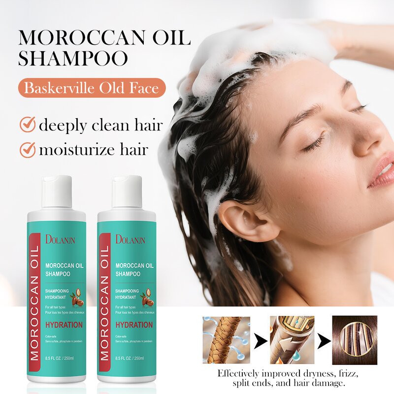 Hair Shampoo Manufacturer - Anti-Dandruff Argan Olive Oil Organic Curly Salon Repair Damaged Hydration
