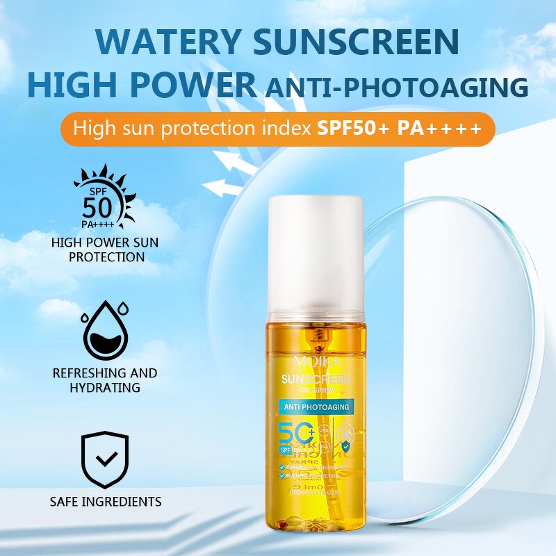 Sunscreen Spray Manufacturer - Hot Sale Sun Protection Organic Nourishing SPF 50 Heat Protection Hair