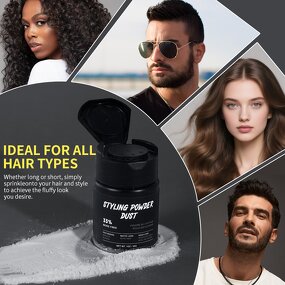 Hair Volume Powder Manufacturer - Fluffy Deoil Brighten Hair Styling Texture Fiber DOLANJN Man