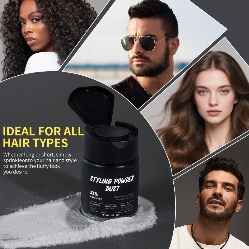 Hair Volume Powder Manufacturer - Fluffy Deoil Brighten Hair Styling Texture Fiber DOLANJN Man