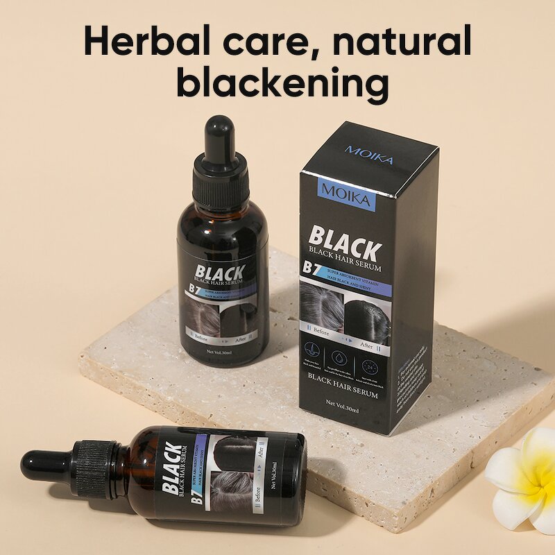 Black Hair Serum Manufacturer - Organic Peppermint Rose Coffee Men and Women Hair Treatment Private Label OEM/ODM