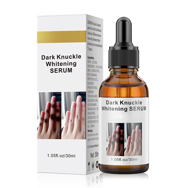 Dark Knuckles Whitening Serum Manufacturer - Fast Whitening Hand Knuckle Elbows Knee Stains Remover OEM Private Label