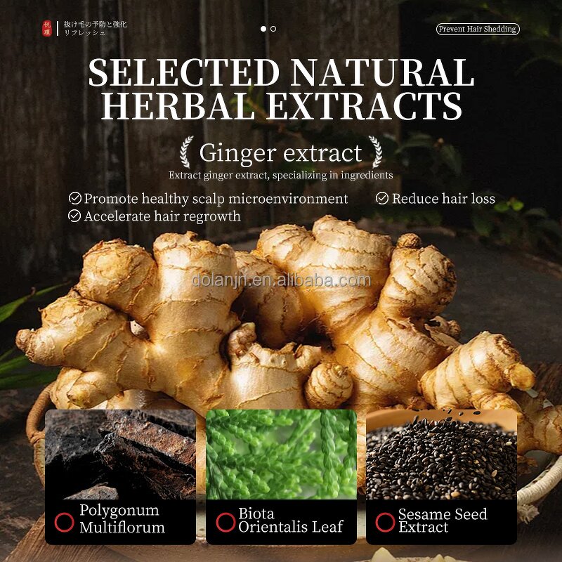 Hair Shampoo Manufacturer - Turmeric Herbal Extract Organic Nourishing Anti-hair Loss