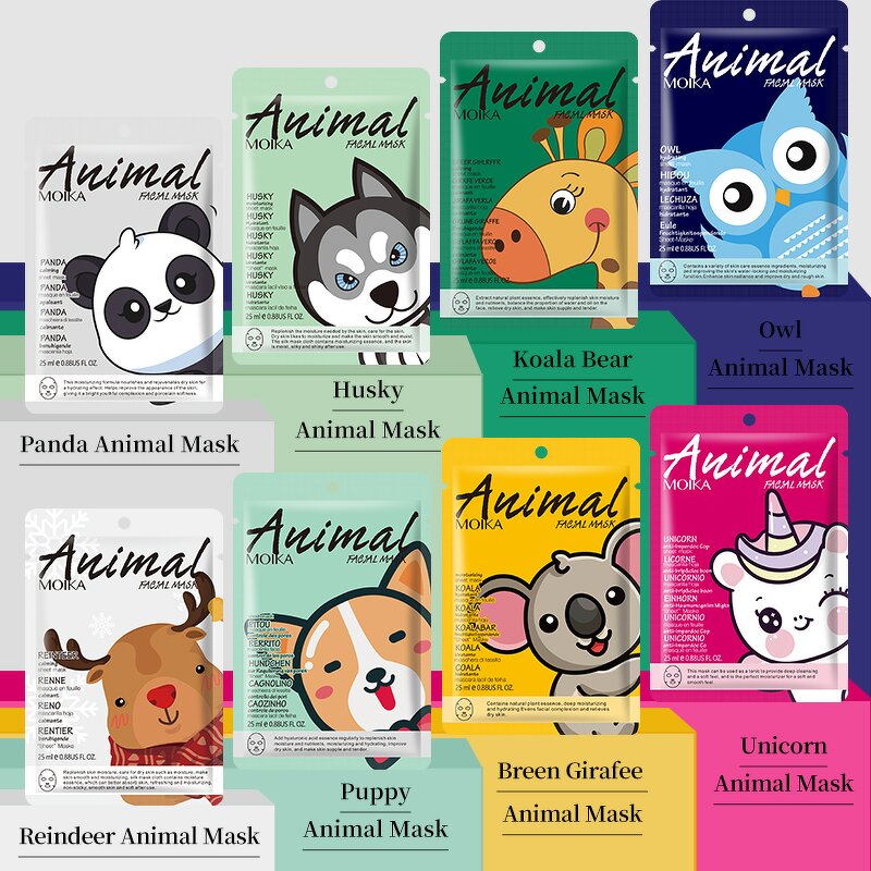 Sheet Mask Manufacturer - Wholesale Factory Price Health and Beauty Supply 8 Types Moisturizing