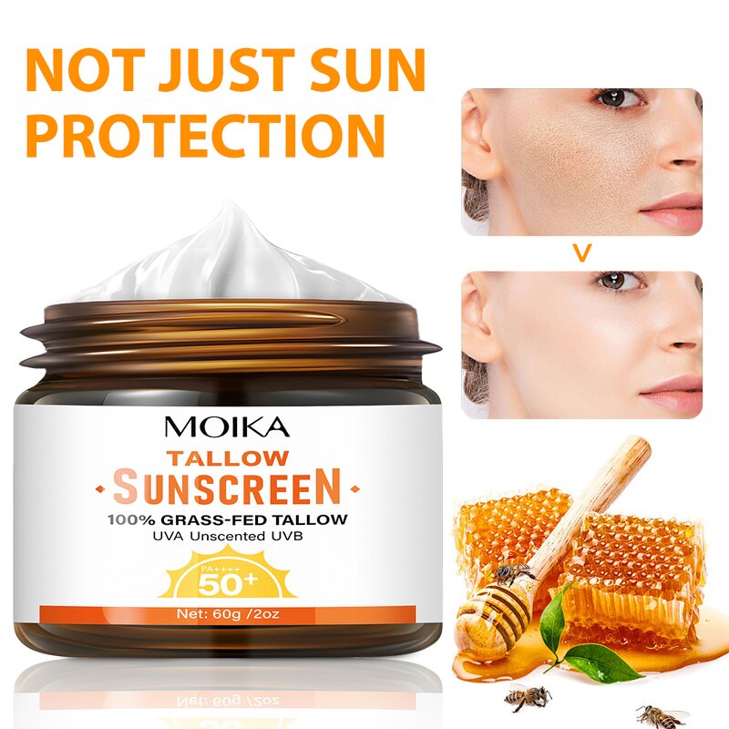 Tallow Sunscreen Cream Manufacturer - Private Label Spf 50 Sunblock Grass Fed Beef