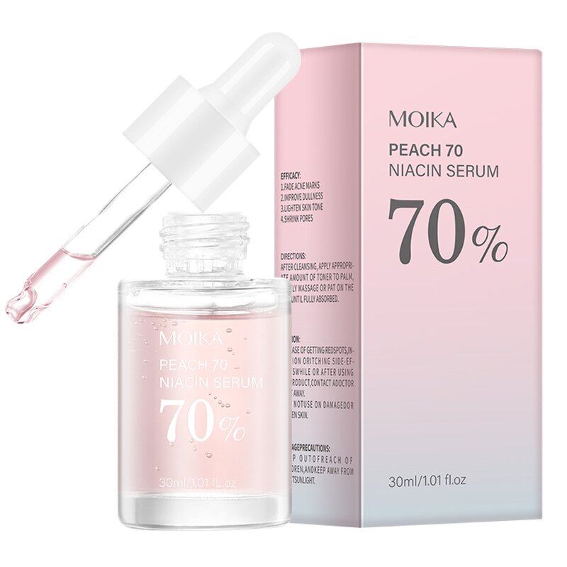 Niacin Serum Manufacturer - 30ml High Quality Peach 70 Niacin Korean Brightening Hydrating
