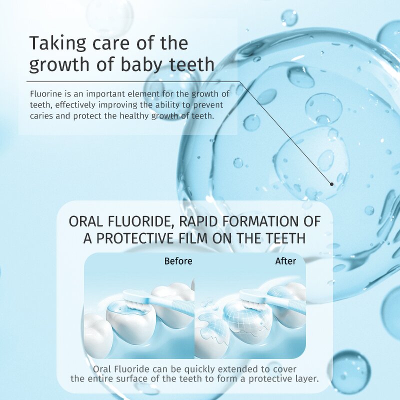 Baby Toothpaste Manufacturer - Baby Kids Anti-cavity Enamel Repair 50g Cavity Prevention 0-3 Years