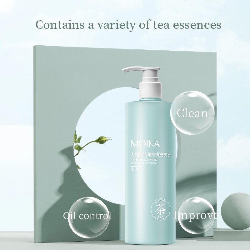 Hair Shampoo Manufacturer - Tea Tree Oil Control Herbal Natural Organic Private Label Reduce Dandruff 500ml