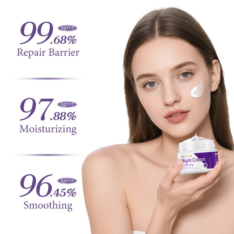 Night Cream Manufacturer - Whitening Fade Spots Lightening Promoting Circulation DOLANJN