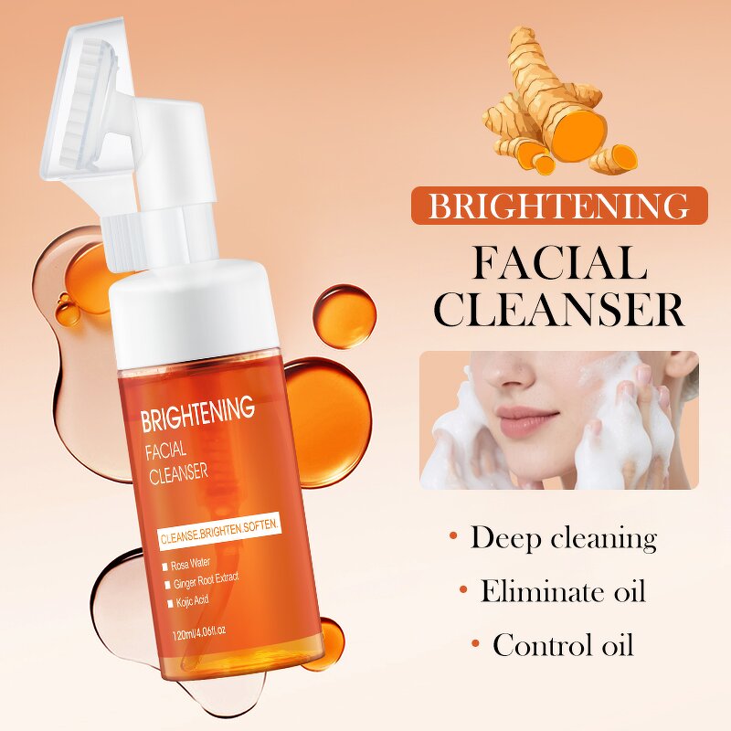Face Clean Mousse Manufacturer - Black Head Remover Vitamin C Hyaluronic Acid Turmeric Kojic Acid OEM
