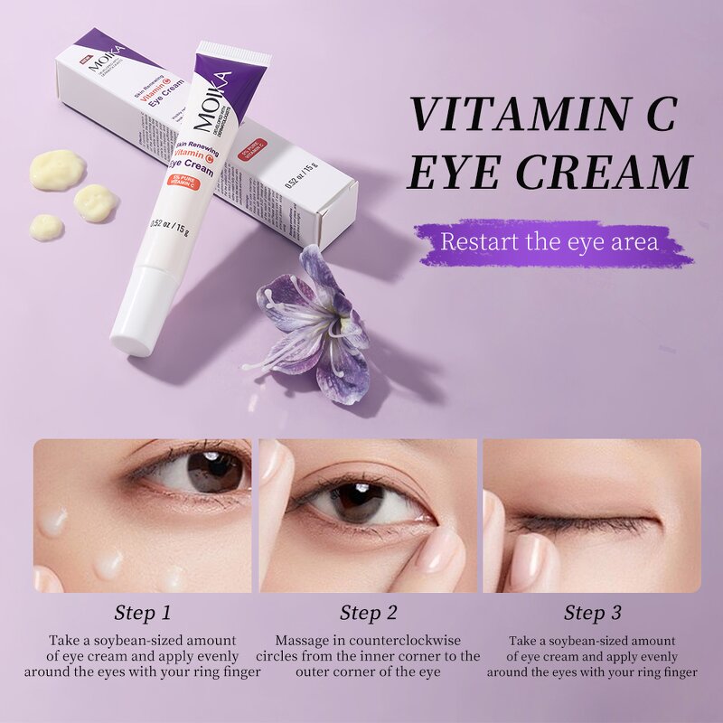 Eye Cream Manufacturer - In Stock Anti Puffiness Smoothing Anti Aging Nourishing Removal Dark Circles