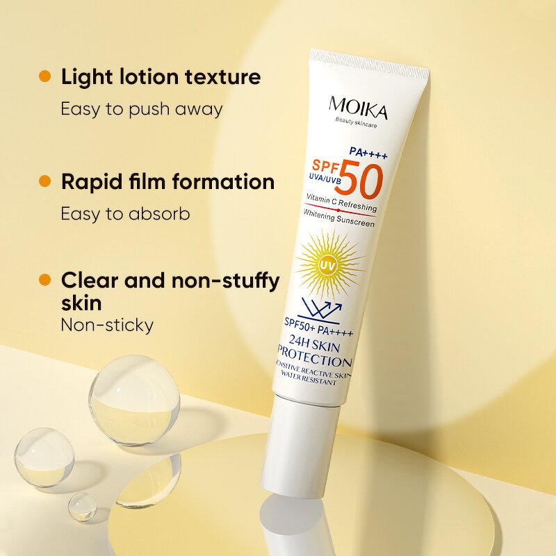 Sunscreen Cream Manufacturer - Spf 50+ Private Label Organic Oily Skin Natural Waterproof Face Body