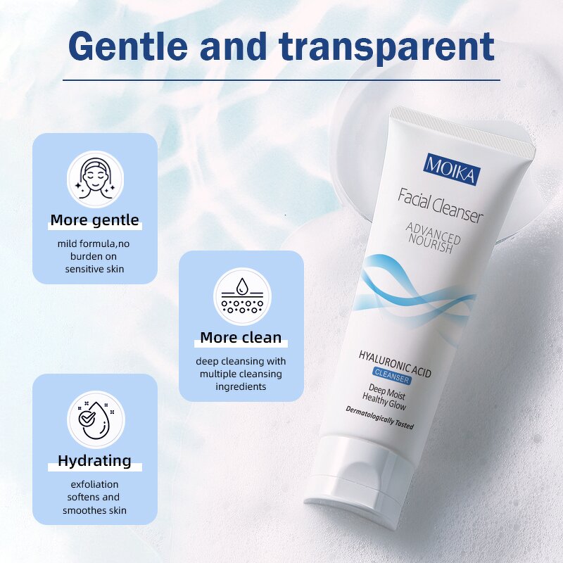 Facial Cleanser Manufacturer - Face Wash Deep Cleansing Oil Control OEM ODM Amino Acid