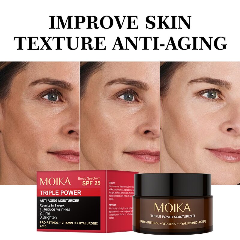 Face Moisturizer Cream Manufacturer - Whitening Nourishing Retinol Hyaluronic Acid Women's OEM ODM