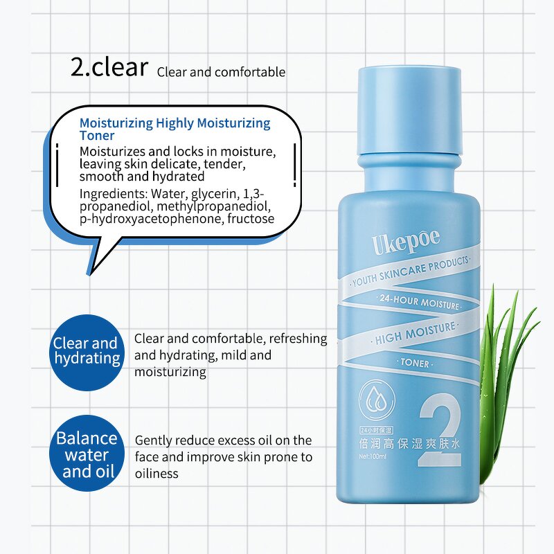 Skin Care Set Manufacturer - 4 Piece Whitening Delicate Face Lotion Smooth Refreshing Cream