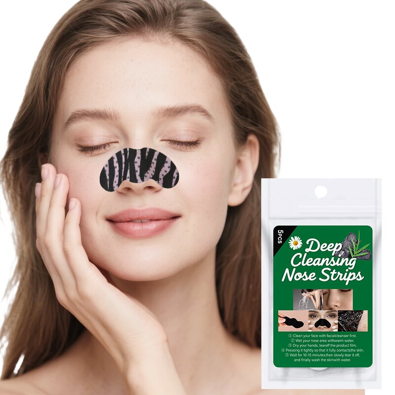 Nasal Strips Manufacturer - OEM Customized Bamboo Charcoal Pore Cleanser Anti-snoring Magnetic Breathing