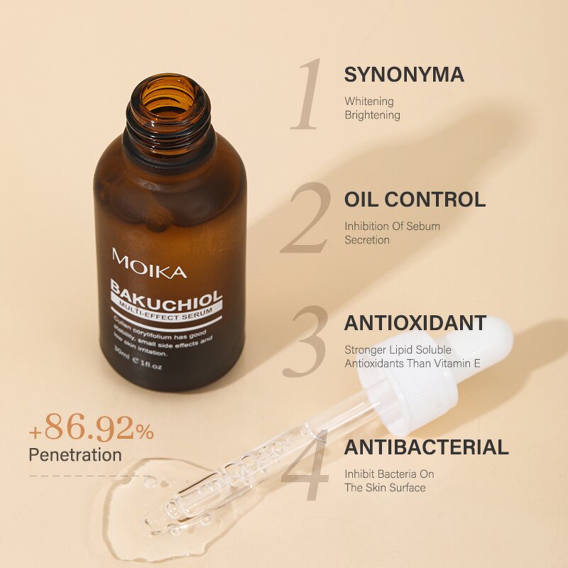 Bakuchiol Serum Manufacturer - Korean Skincare Anti Aging Facial Whitening Repair Multi-effect Wholesale