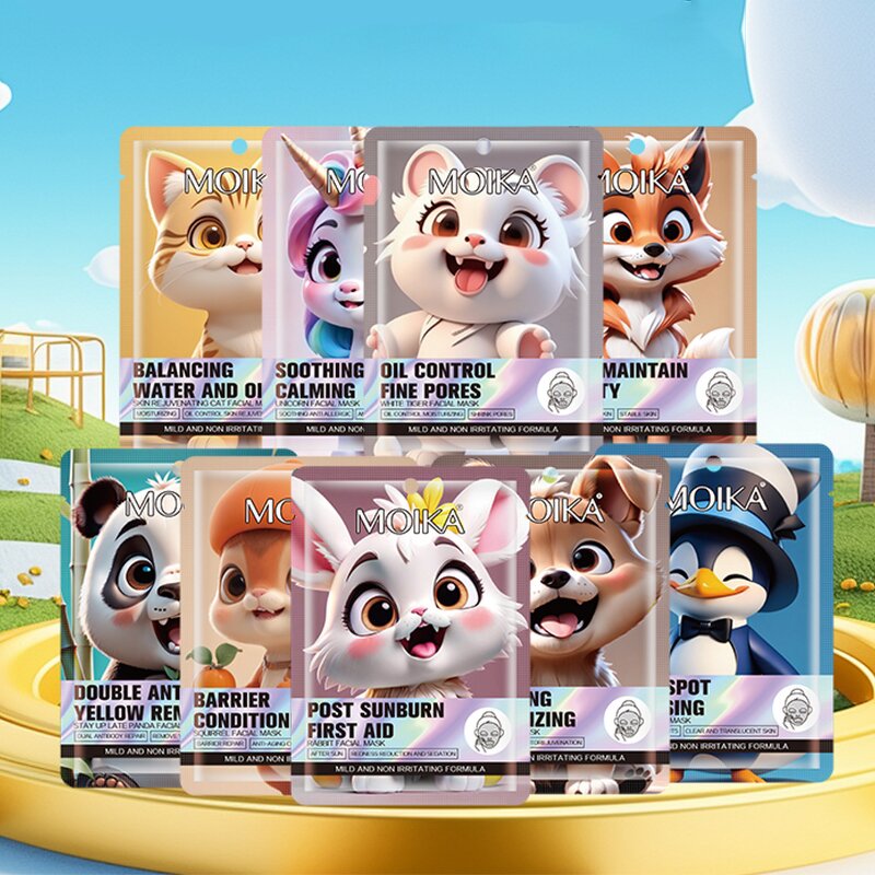 Animal Mask Manufacturer - OEM Factory Cosmetic Natural Anti-aging Beauty Facial Mask