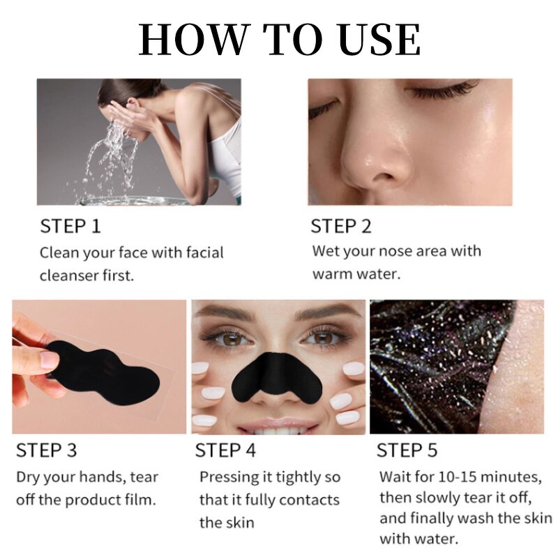 Nasal Strips Manufacturer - OEM Customized Bamboo Charcoal Pore Cleanser Anti-snoring Magnetic Breathing