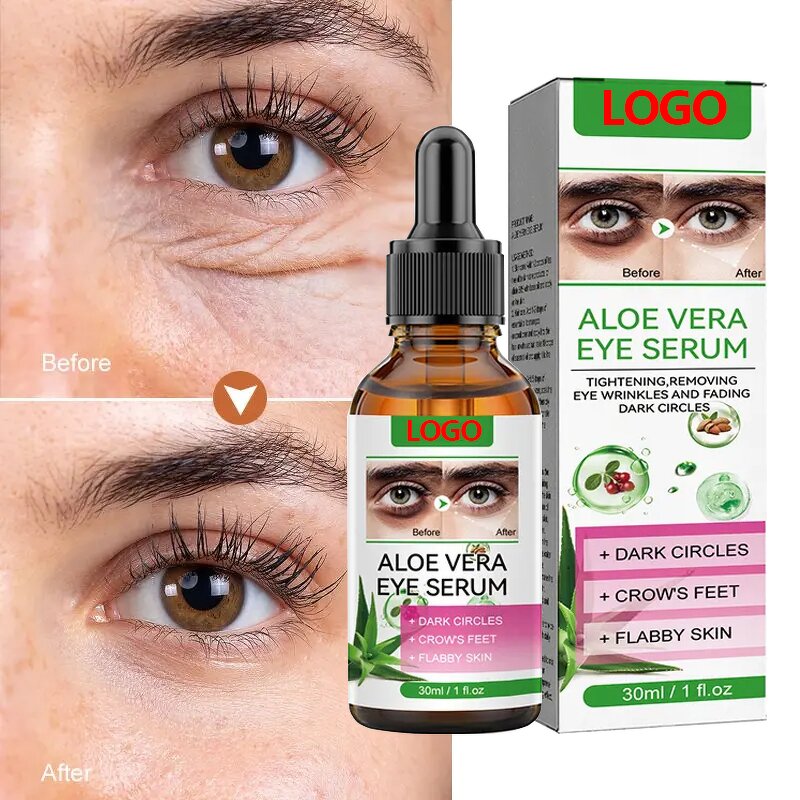 Eye Serum Manufacturer - Natural Aloe Vera Moisturizing Hydrating Dark Circles Reduces Fine Lines